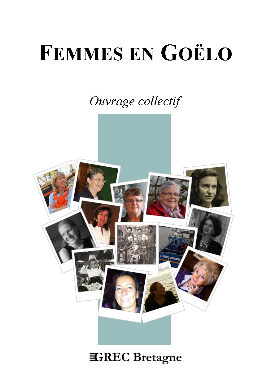 Première de couverture du recueil de portraits « Femmes en Goëlo »